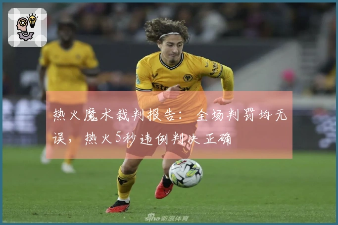 热火魔术裁判报告：全场判罚均无误，热火5秒违例判决正确